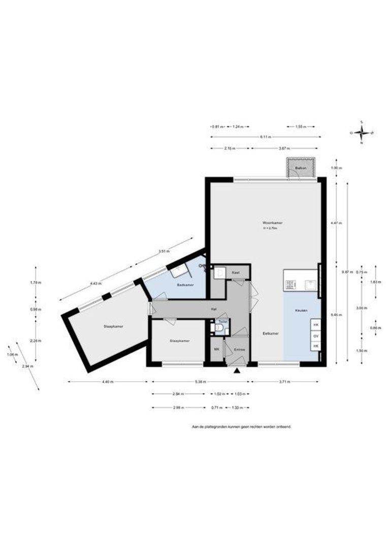 Goudsesingel 282 E, Rotterdam plattegrond-37