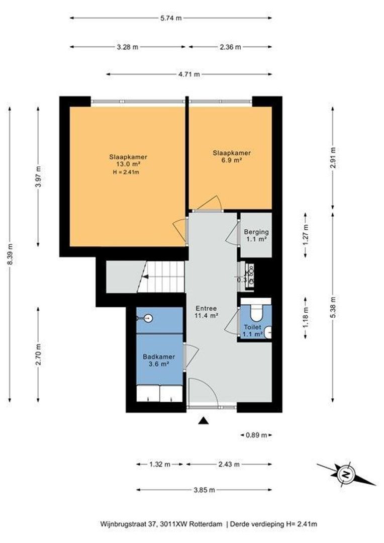 Wijnbrugstraat 37, Rotterdam foto-24