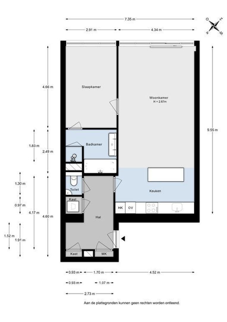 Wilhelminakade 427, Rotterdam plattegrond-37