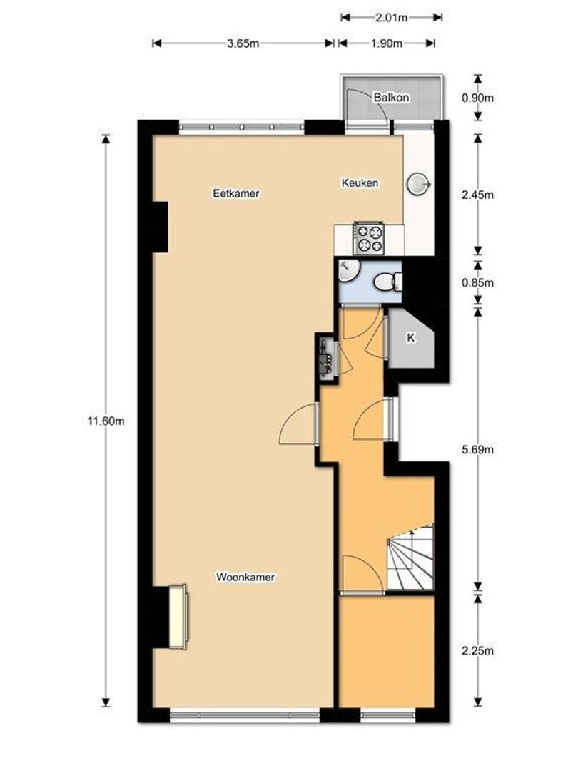 Walenburgerweg 103 A01, Rotterdam foto-28