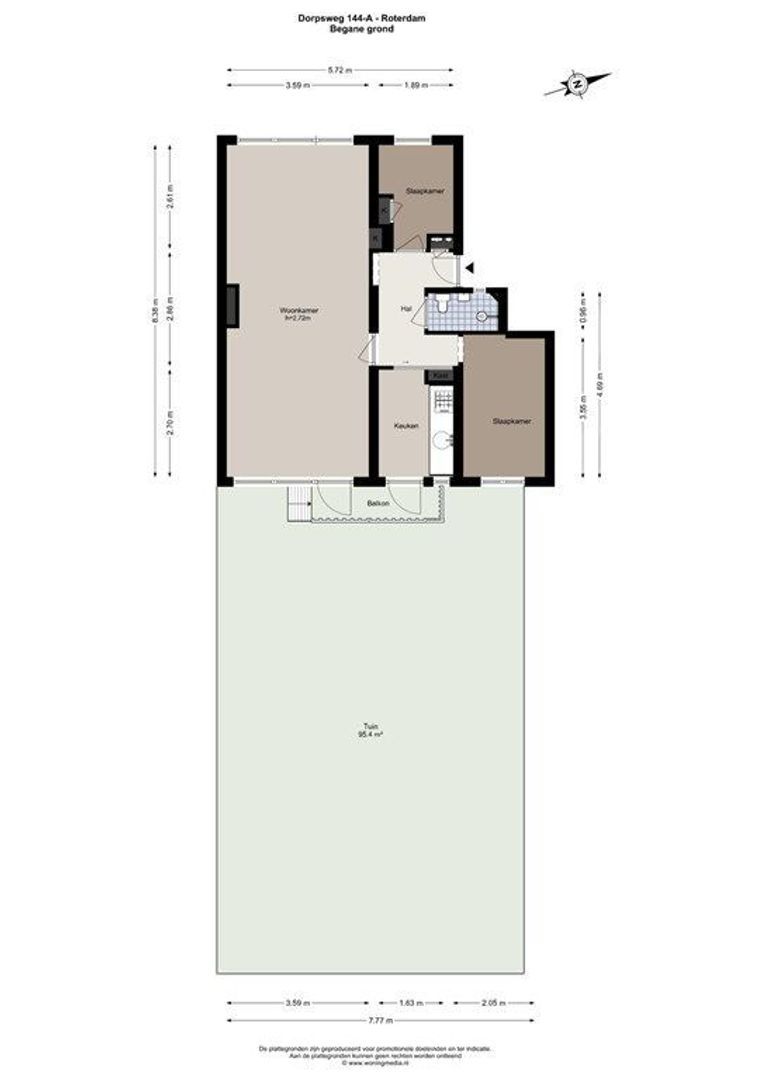 Dorpsweg 144 A, Rotterdam plattegrond-30