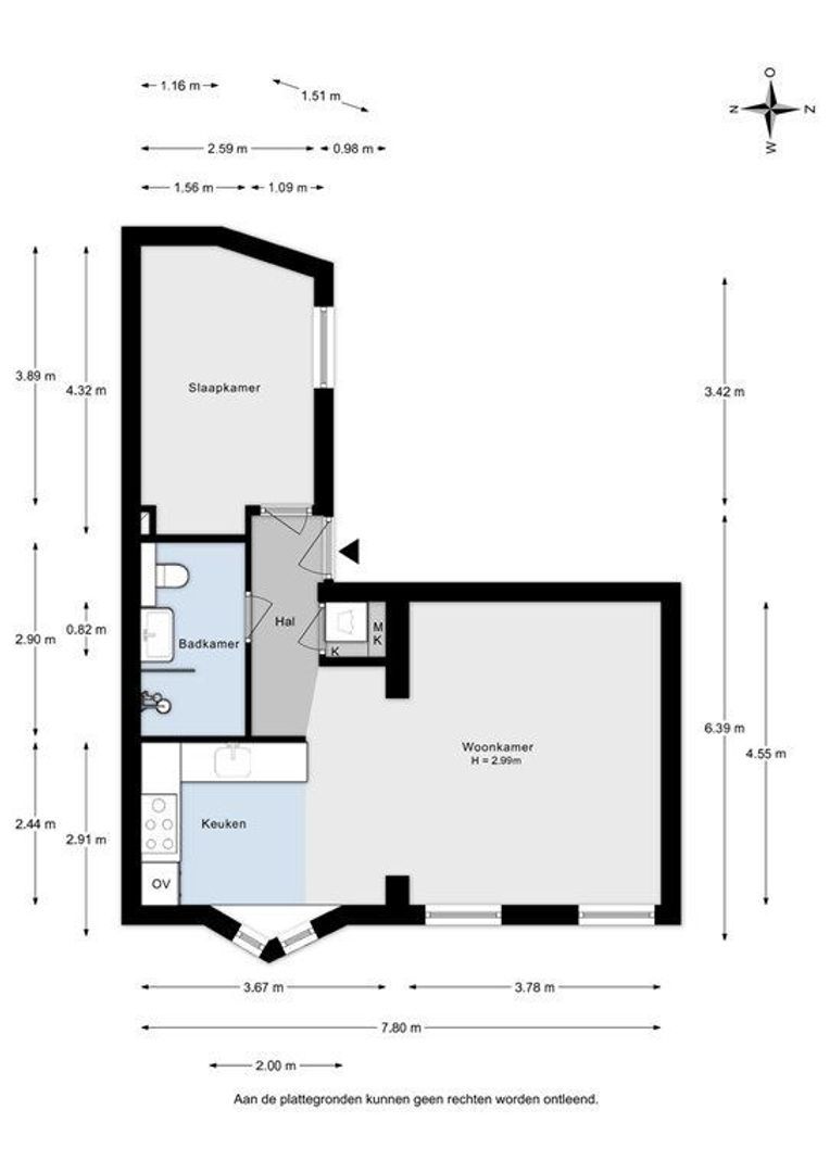 Heemraadssingel 94 D, Rotterdam plattegrond-31