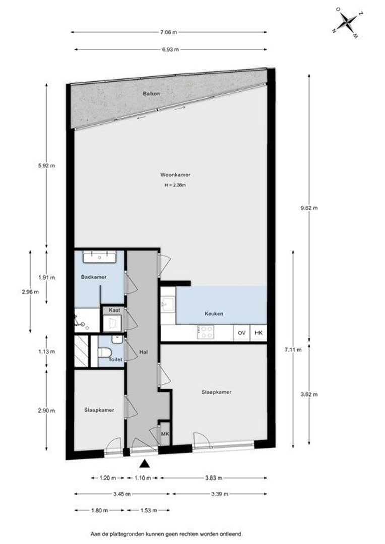 Librijesteeg 167, Rotterdam plattegrond-56