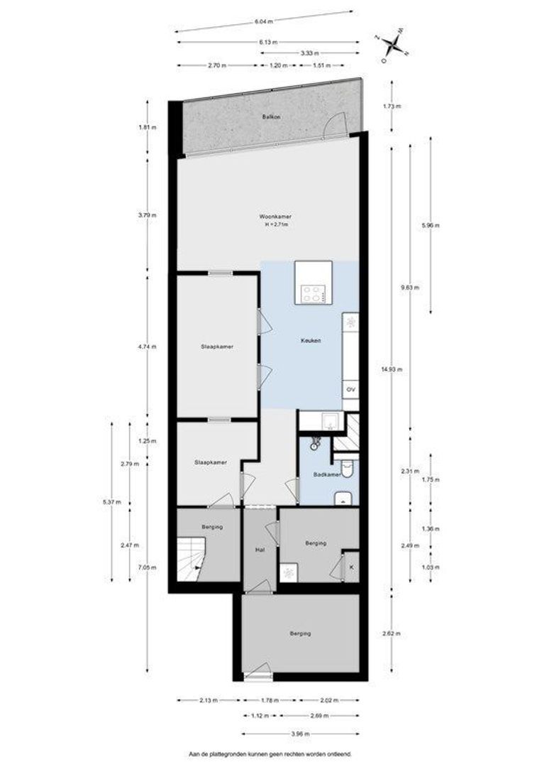 Heer Bokelweg 186, Rotterdam plattegrond-61