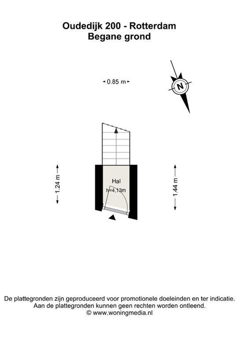 Oudedijk 200, Rotterdam plattegrond-27