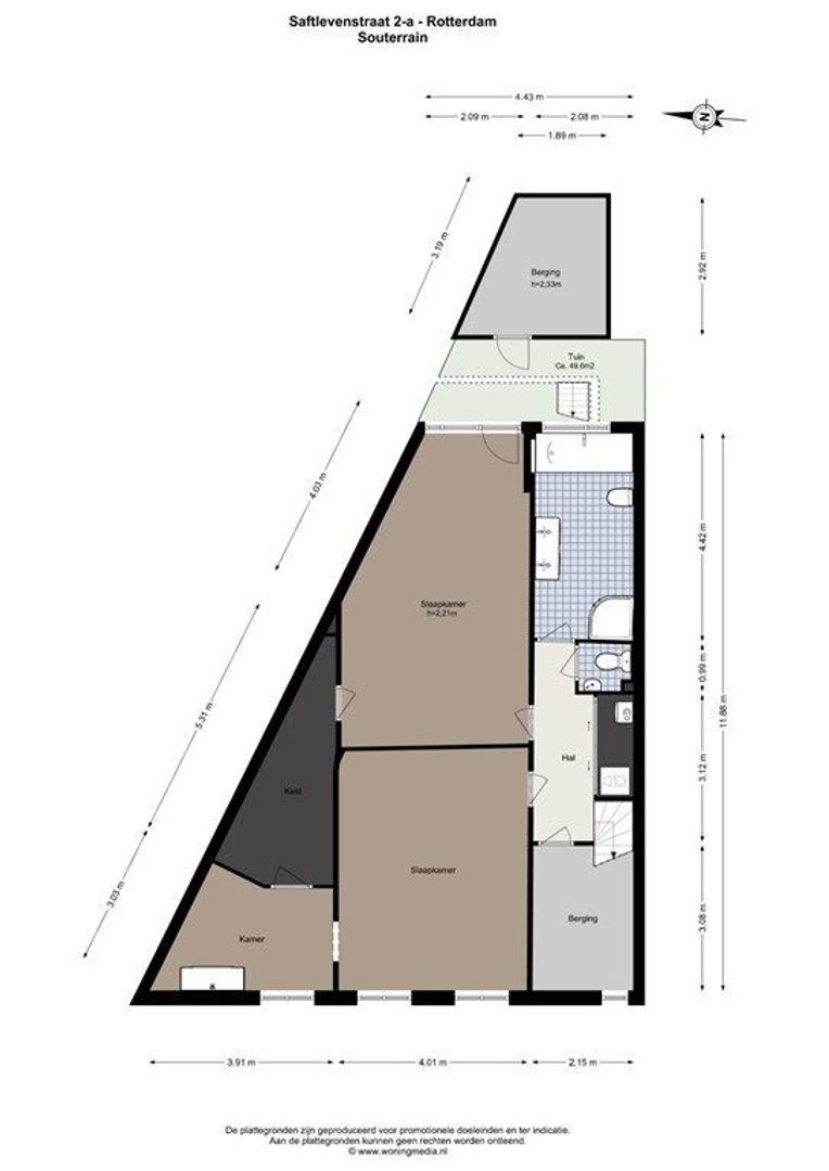 Saftlevenstraat 2 A, Rotterdam plattegrond-34