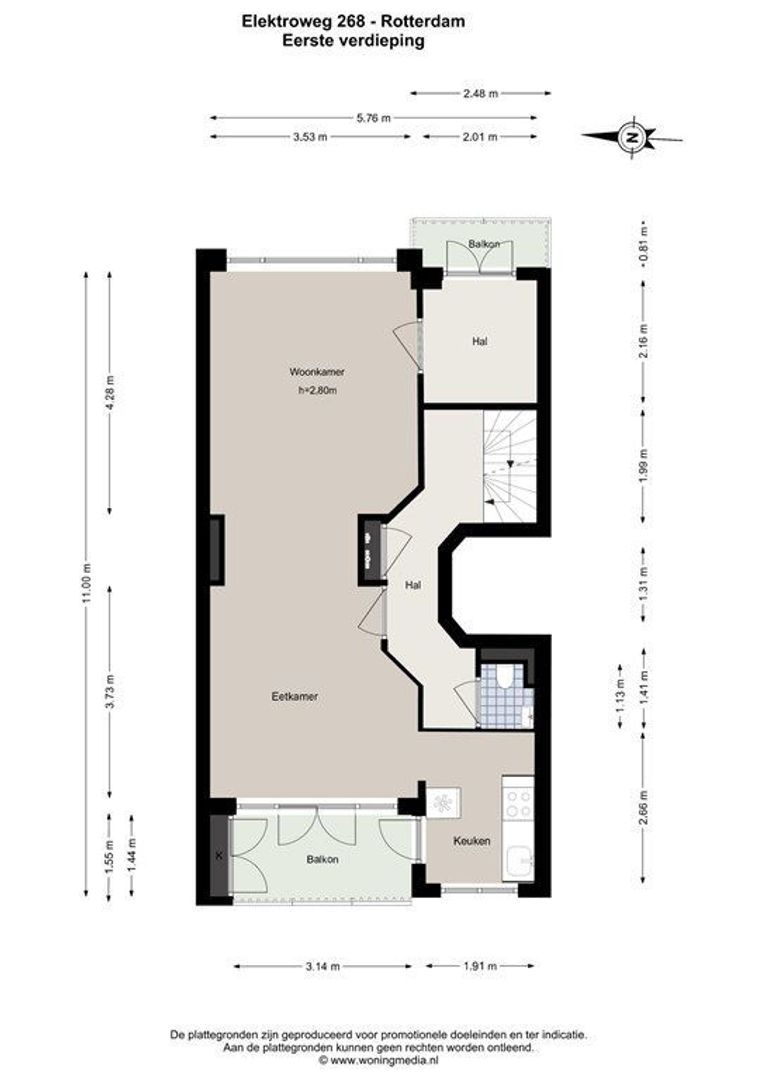Elektroweg 268, Rotterdam plattegrond-33