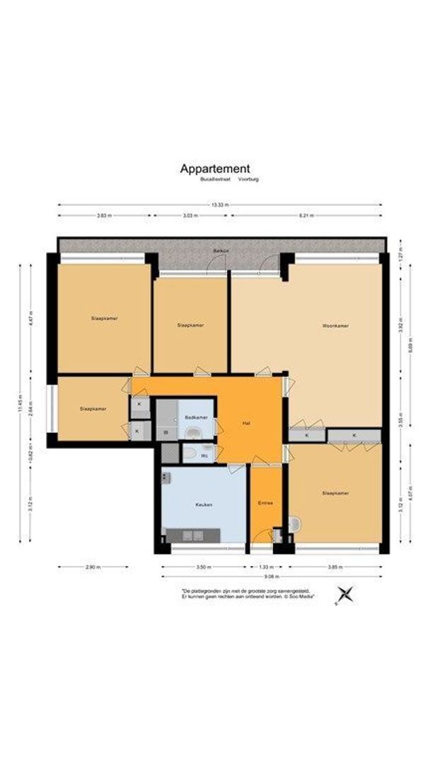Bucaillestraat 52, Voorburg plattegrond-20