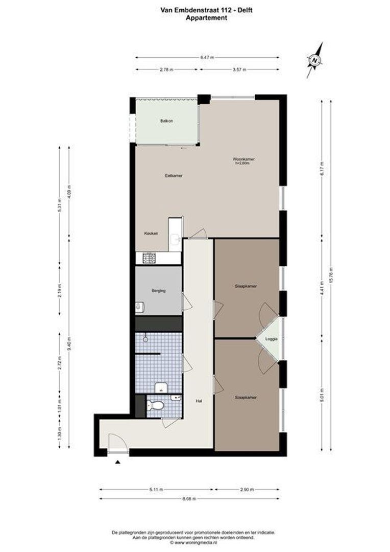 Van Embdenstraat 112, Delft plattegrond-25