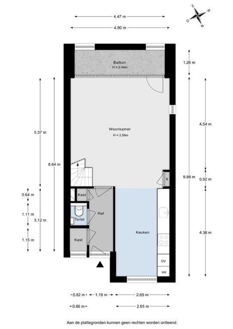 Goudsesingel 634, Rotterdam plattegrond-30