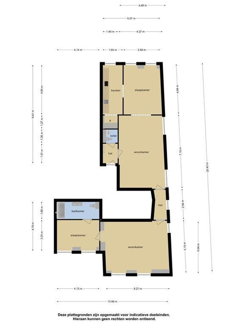 Prinsegracht 83, Den Haag plattegrond-31