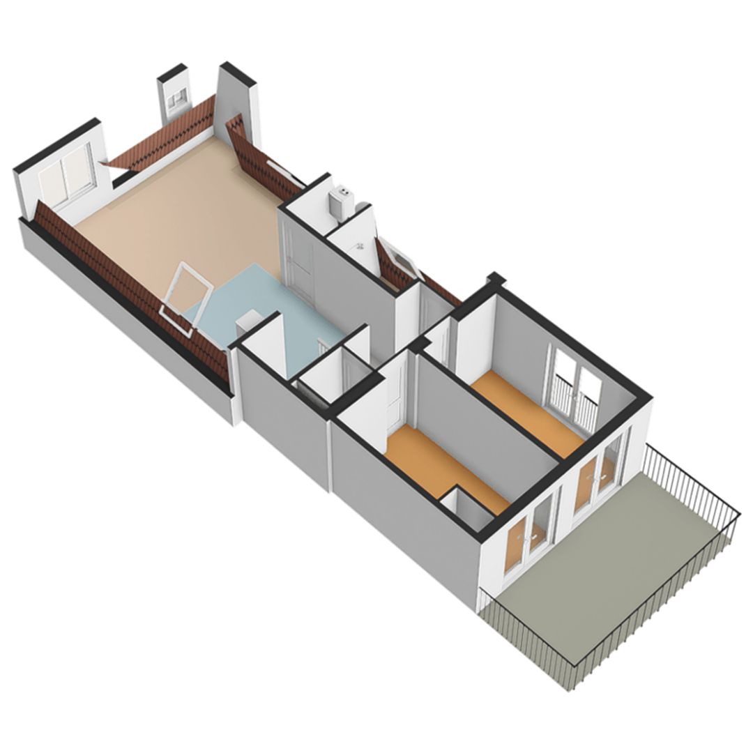 Spuistraat 65 D, Den Haag plattegrond-34