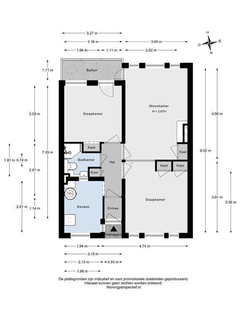 Herman Robbersstraat 78 C, Rotterdam plattegrond-32