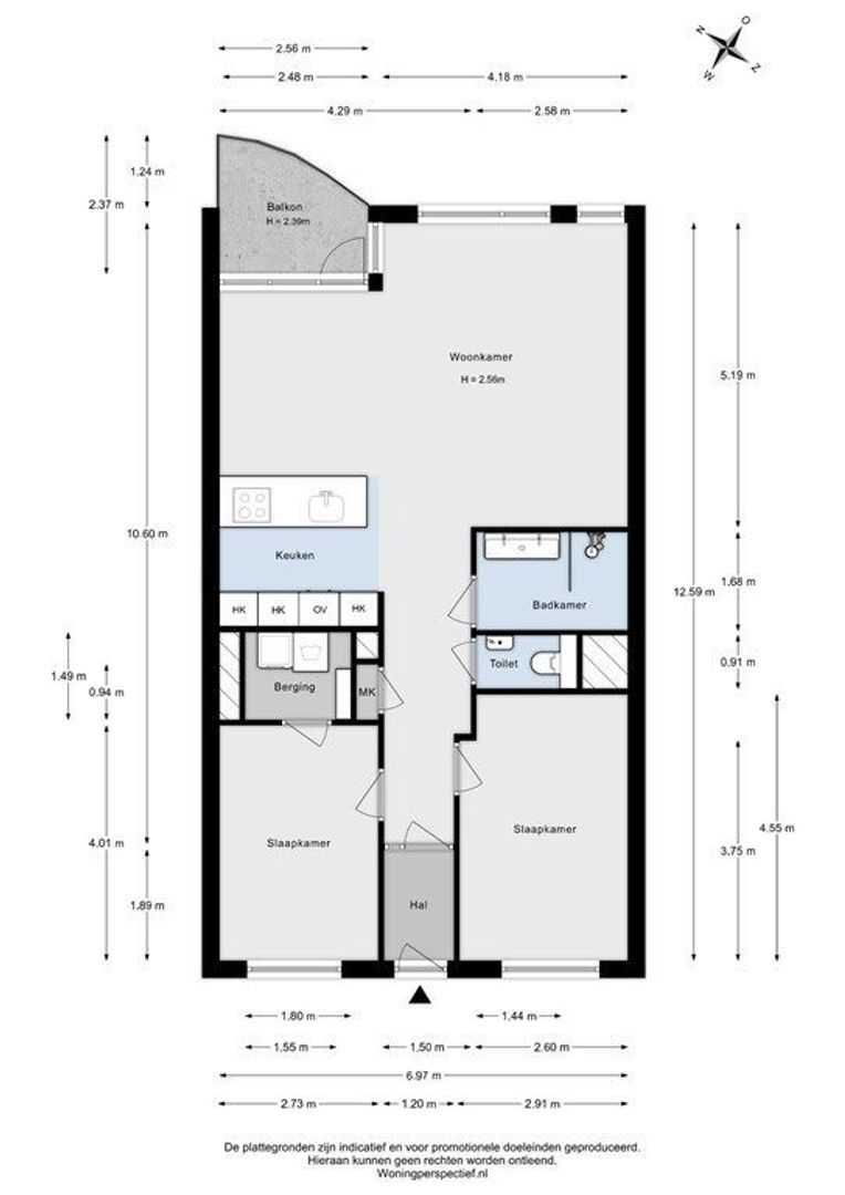 Karel Doormanstraat 279 A, Rotterdam plattegrond-30