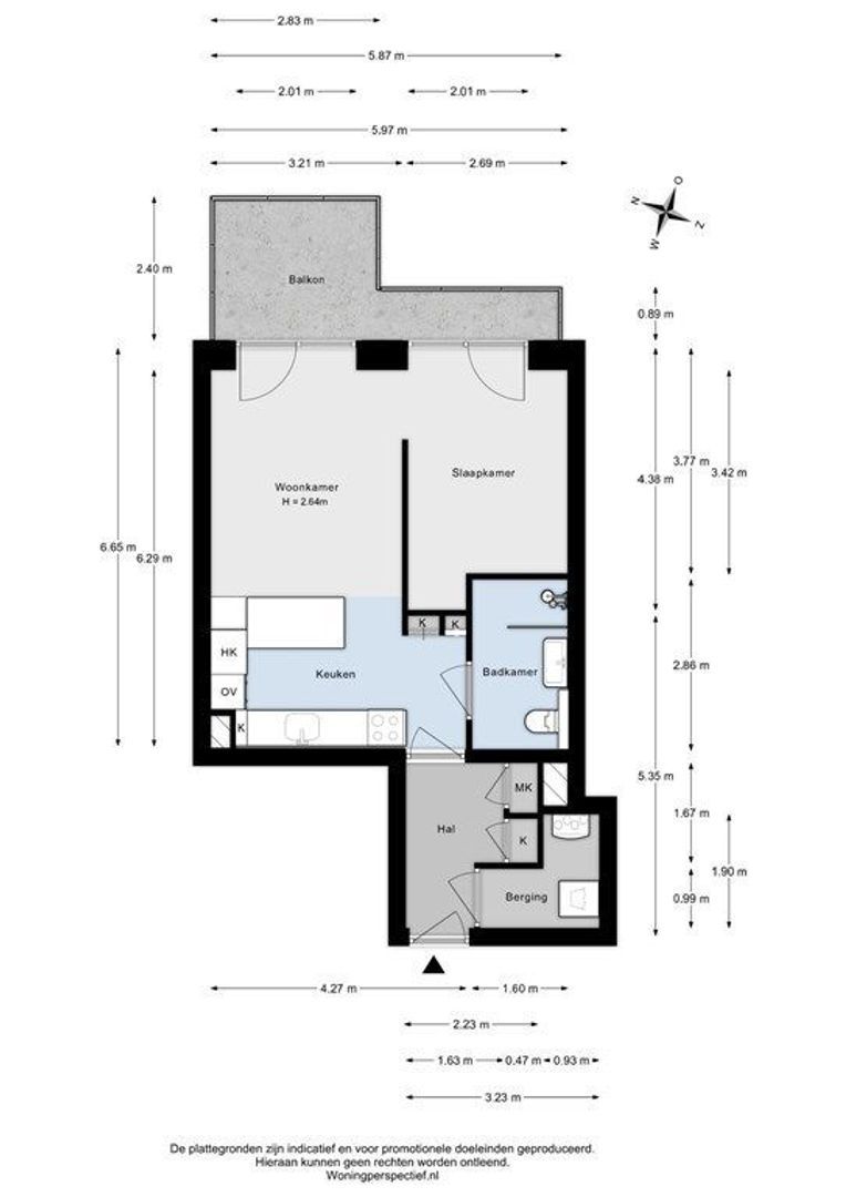 Baan 34 E13, Rotterdam plattegrond-37