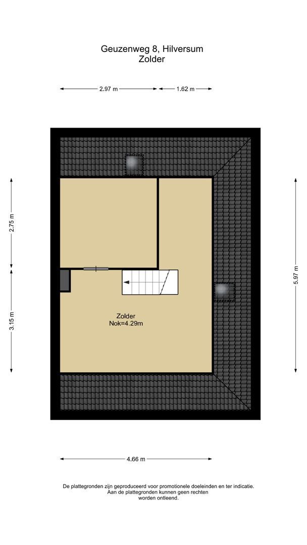 Geuzenweg 8, Hilversum plattegrond-2