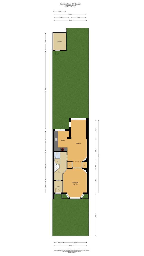 Heemskerklaan 28, Naarden plattegrond-3