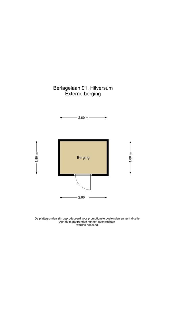 Berlagelaan 91, Hilversum plattegrond-4