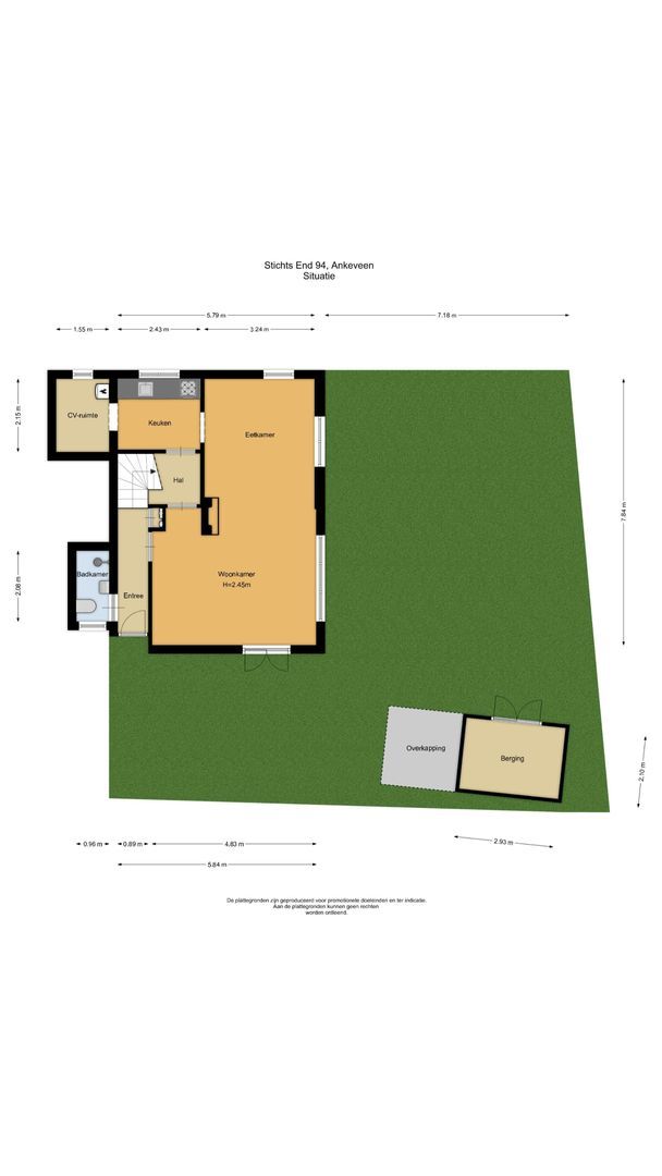 Stichts End 94, Ankeveen plattegrond-2