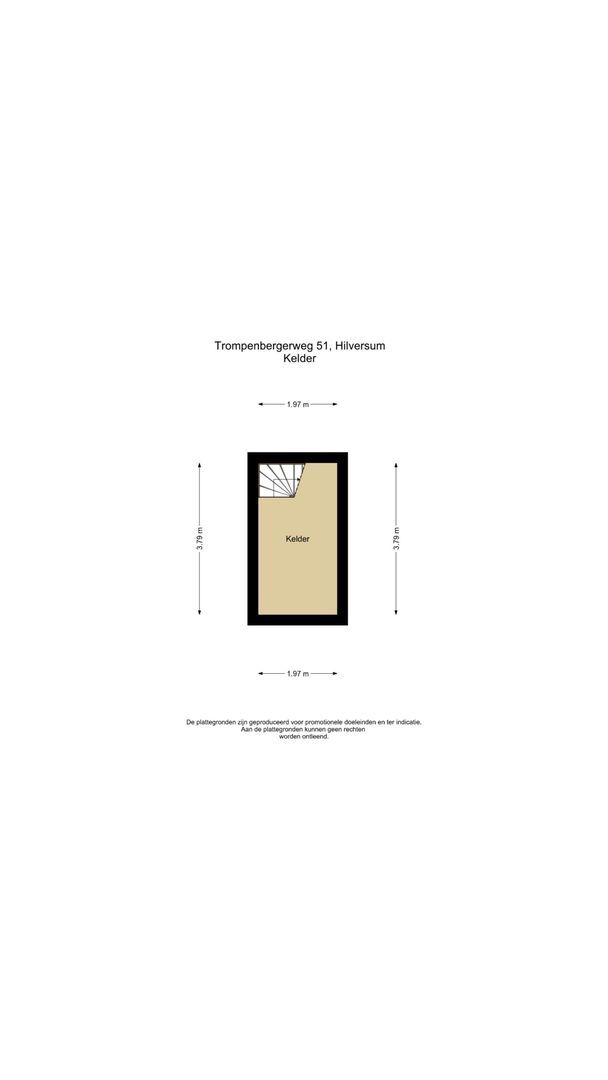 Trompenbergerweg 51, Hilversum plattegrond-4