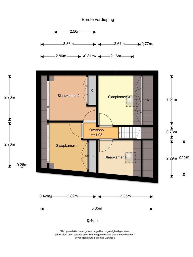 Bremstraat 3, Baarn plattegrond-1