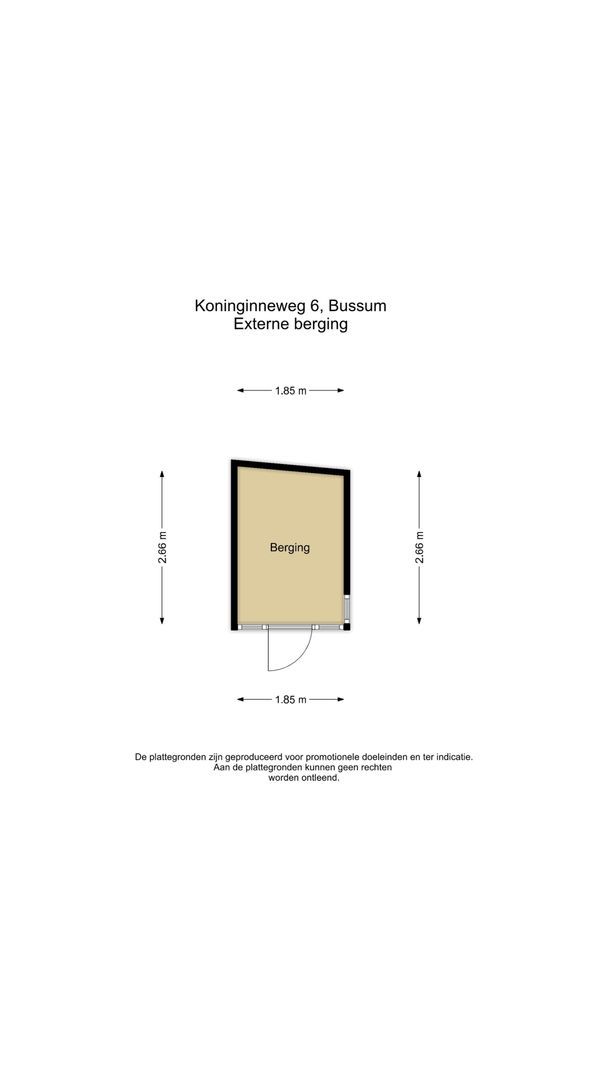 Koninginneweg 6, Bussum plattegrond-3