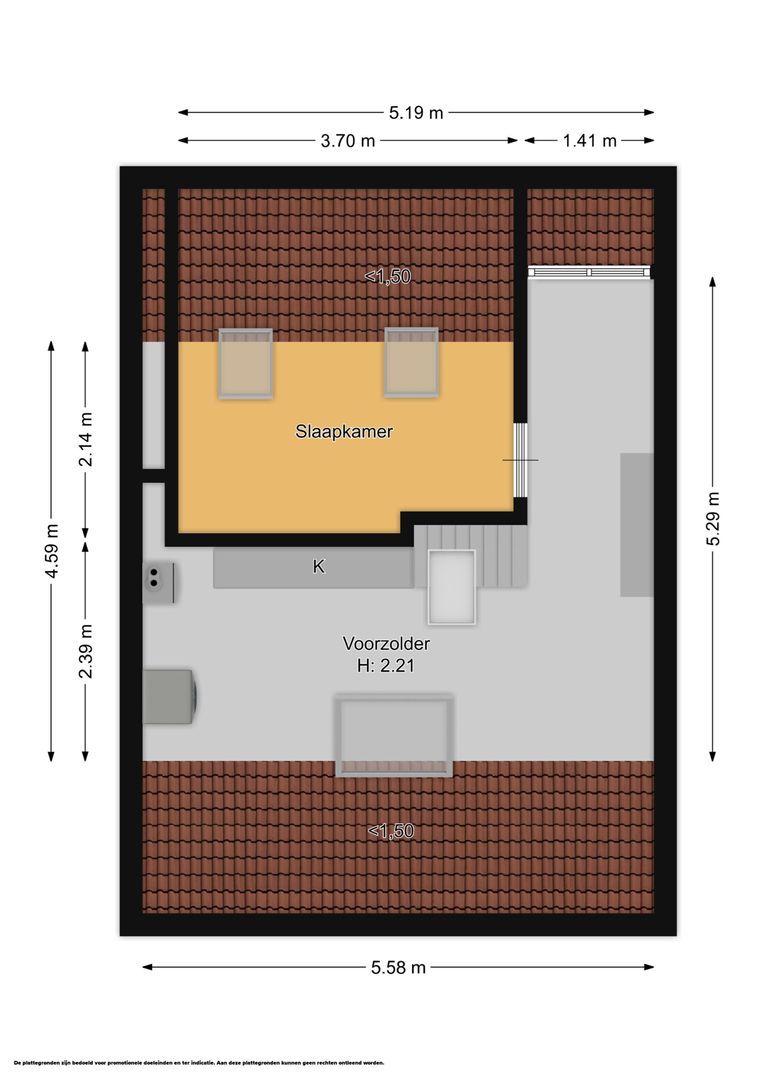 Pelikaanstraat 47, Hilversum plattegrond-2