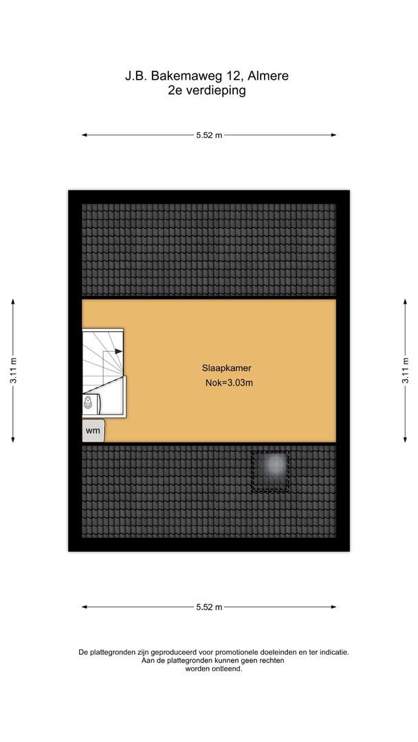 J.B. Bakemaweg 12, Almere plattegrond-3