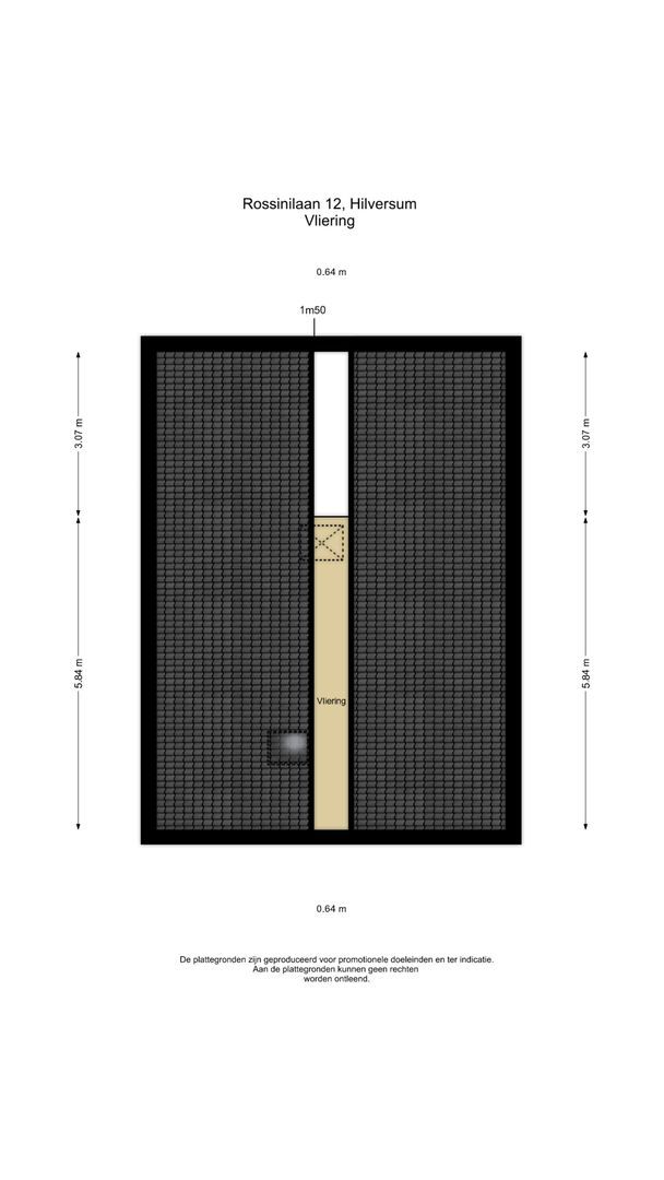 Rossinilaan 12, Hilversum plattegrond-2