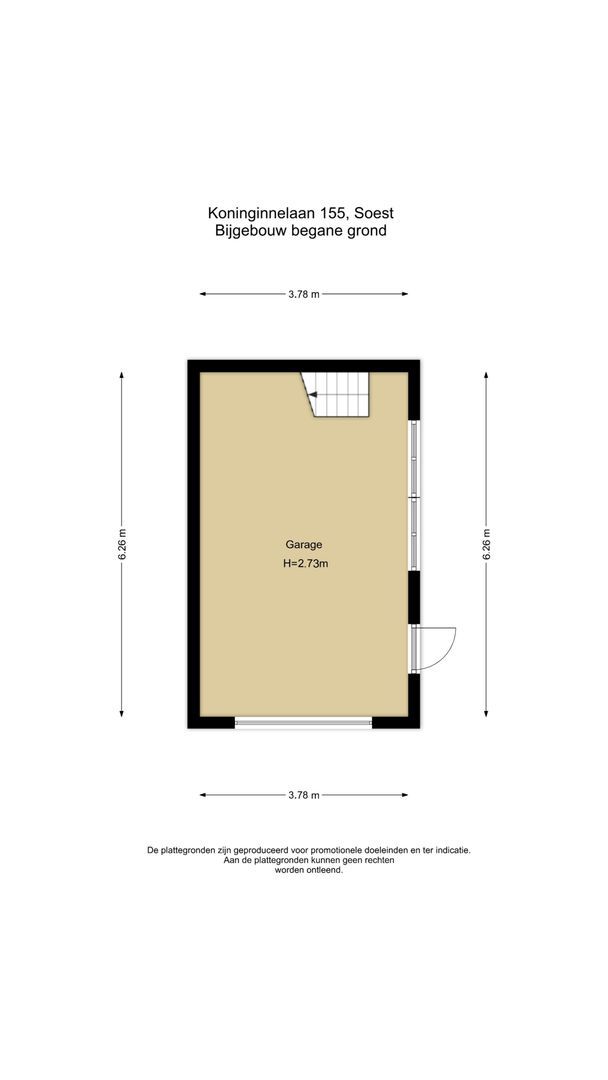 Koninginnelaan 155, Soest plattegrond-2