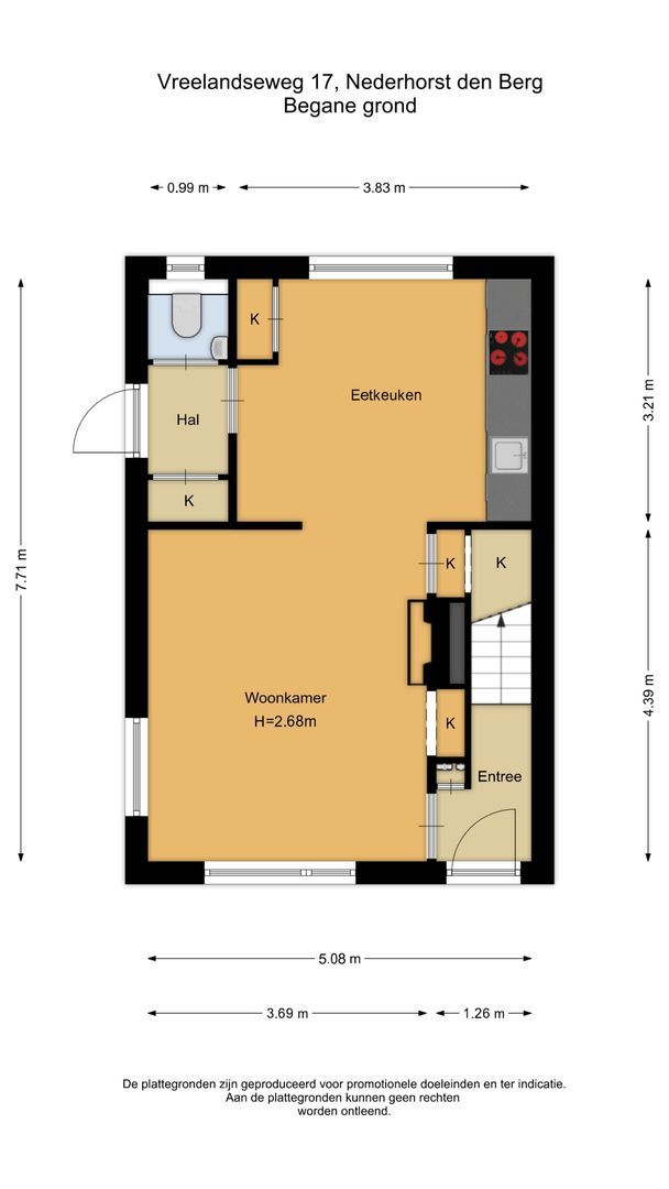 Vreelandseweg 17, Nederhorst den Berg plattegrond-0