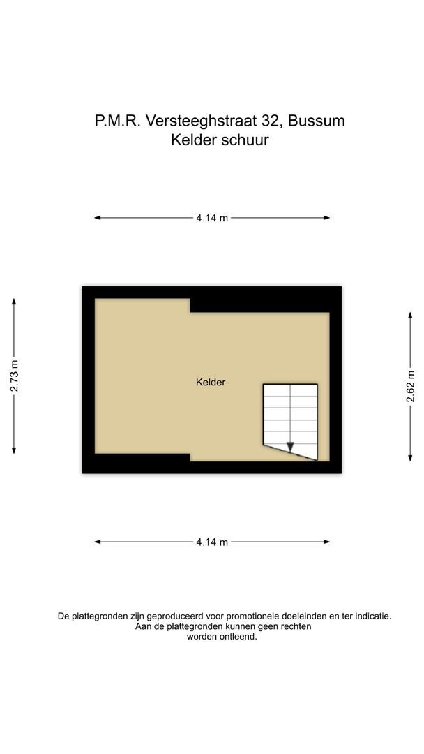 P.M.R. Versteeghstraat 32, Bussum plattegrond-4