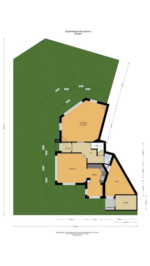 Godelindestraat 68, Bussum plattegrond-4