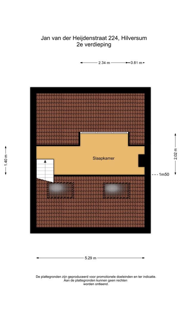 Jan van der Heijdenstraat 224, Hilversum plattegrond-3