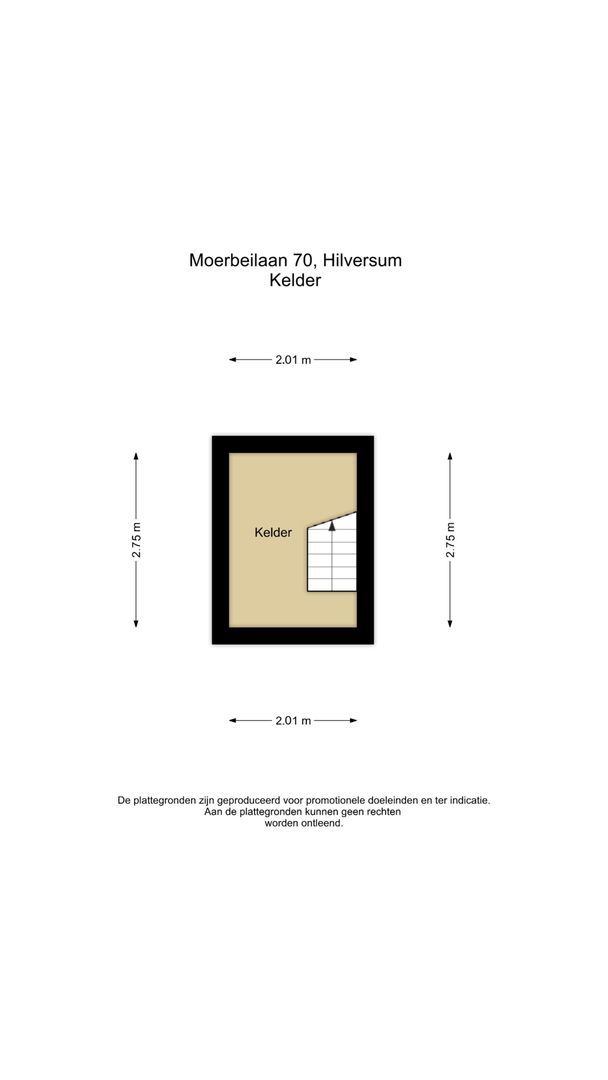 Moerbeilaan 70, Hilversum plattegrond-3