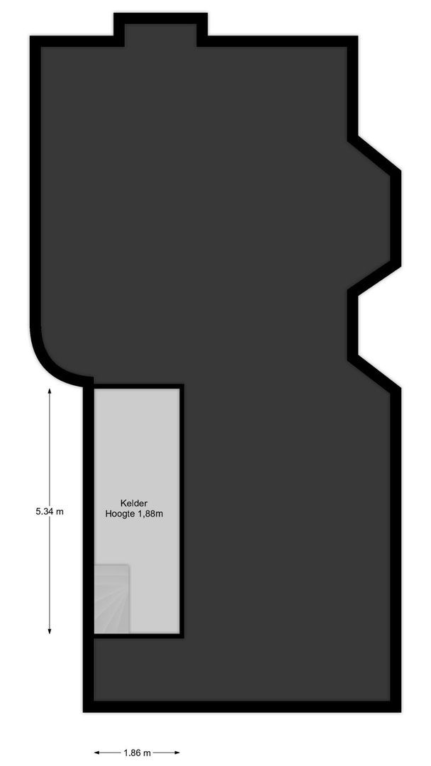 Vinkebaan 1, Laren plattegrond-2