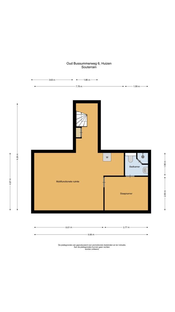 Oud Bussummerweg 6, Huizen plattegrond-2