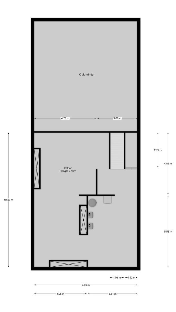 Derkinderenlaan 17, Laren plattegrond-4