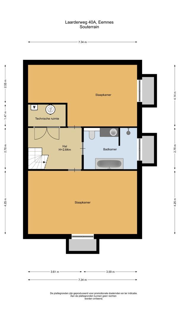 Laarderweg 40 A, Eemnes plattegrond-2