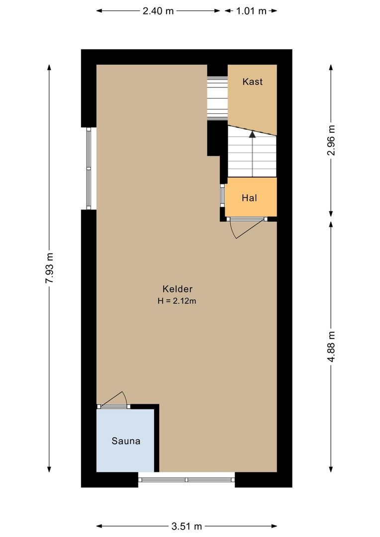 Venenweg 2 a, Blaricum plattegrond-2