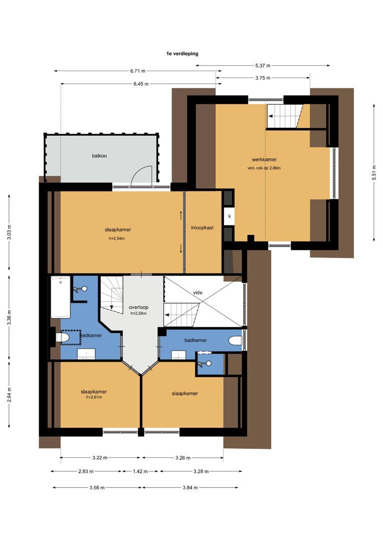 Hanrathsingel 6, Laren plattegrond-1