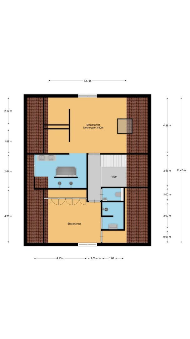 Dorpsstraat 16, Blaricum plattegrond-1