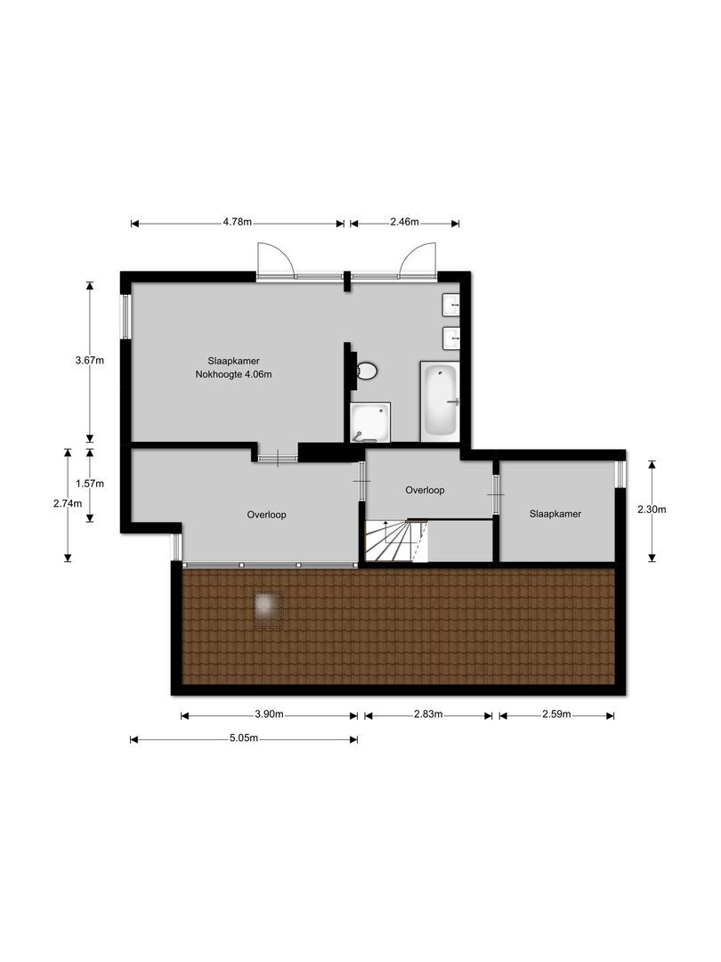 Verloren Engh 3, Blaricum plattegrond-2