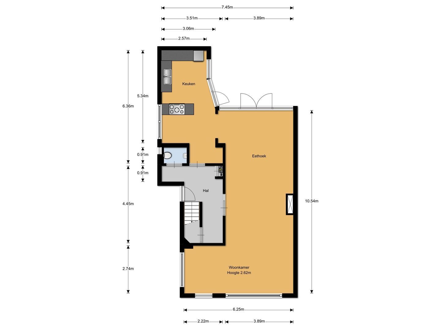 Koloniepad 18, Laren plattegrond-0