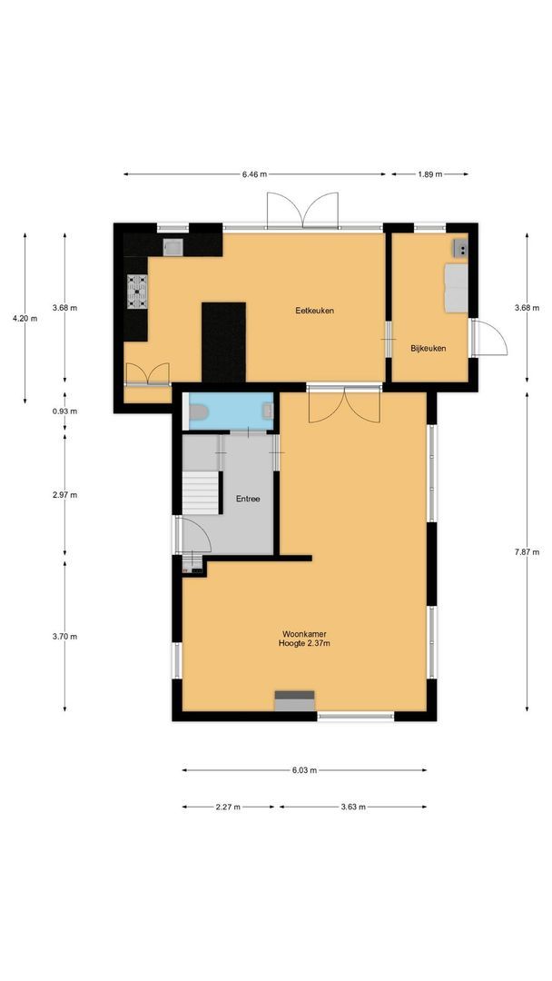 Eerste Molenweg 31, Blaricum plattegrond-0