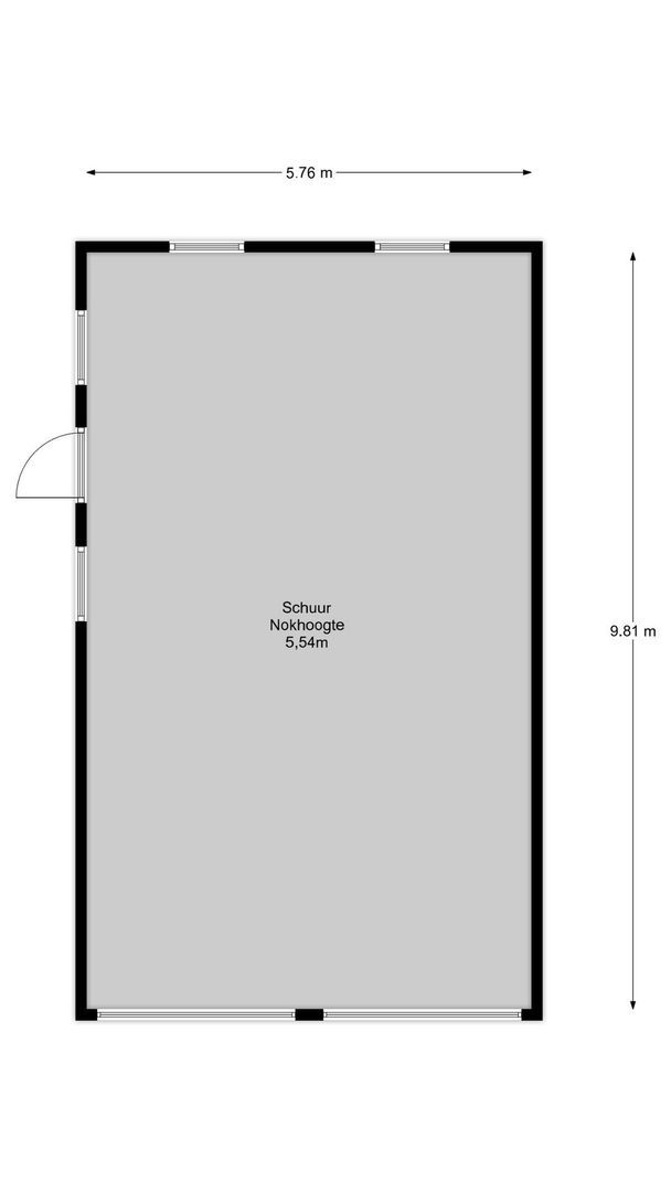 Eerste Molenweg 31, Blaricum plattegrond-2