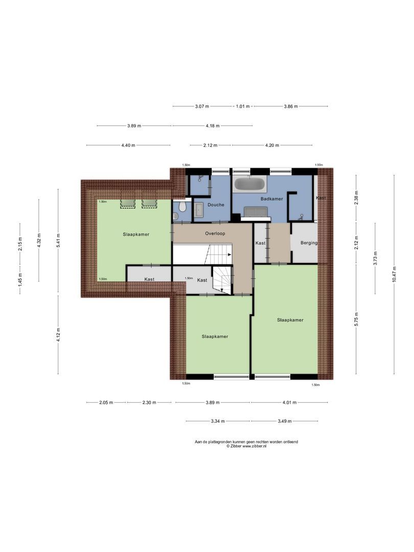 Rueterlaan 5, Laren plattegrond-4