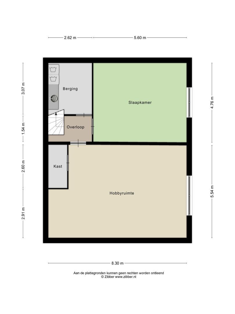 Rueterlaan 5, Laren plattegrond-8