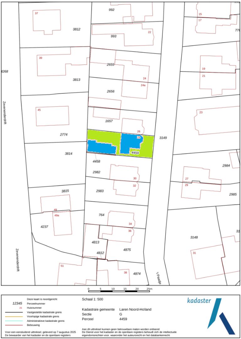 't Paadje 28, Laren plattegrond-5