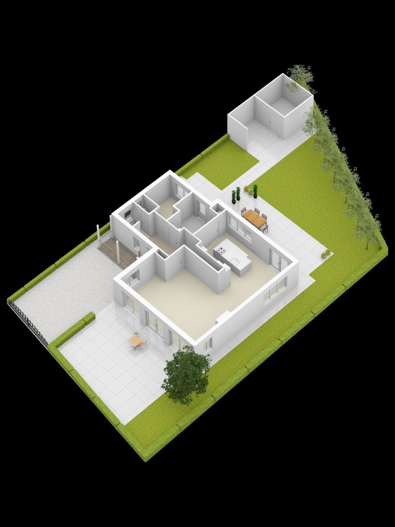 Rueterlaan 5, Laren plattegrond-1
